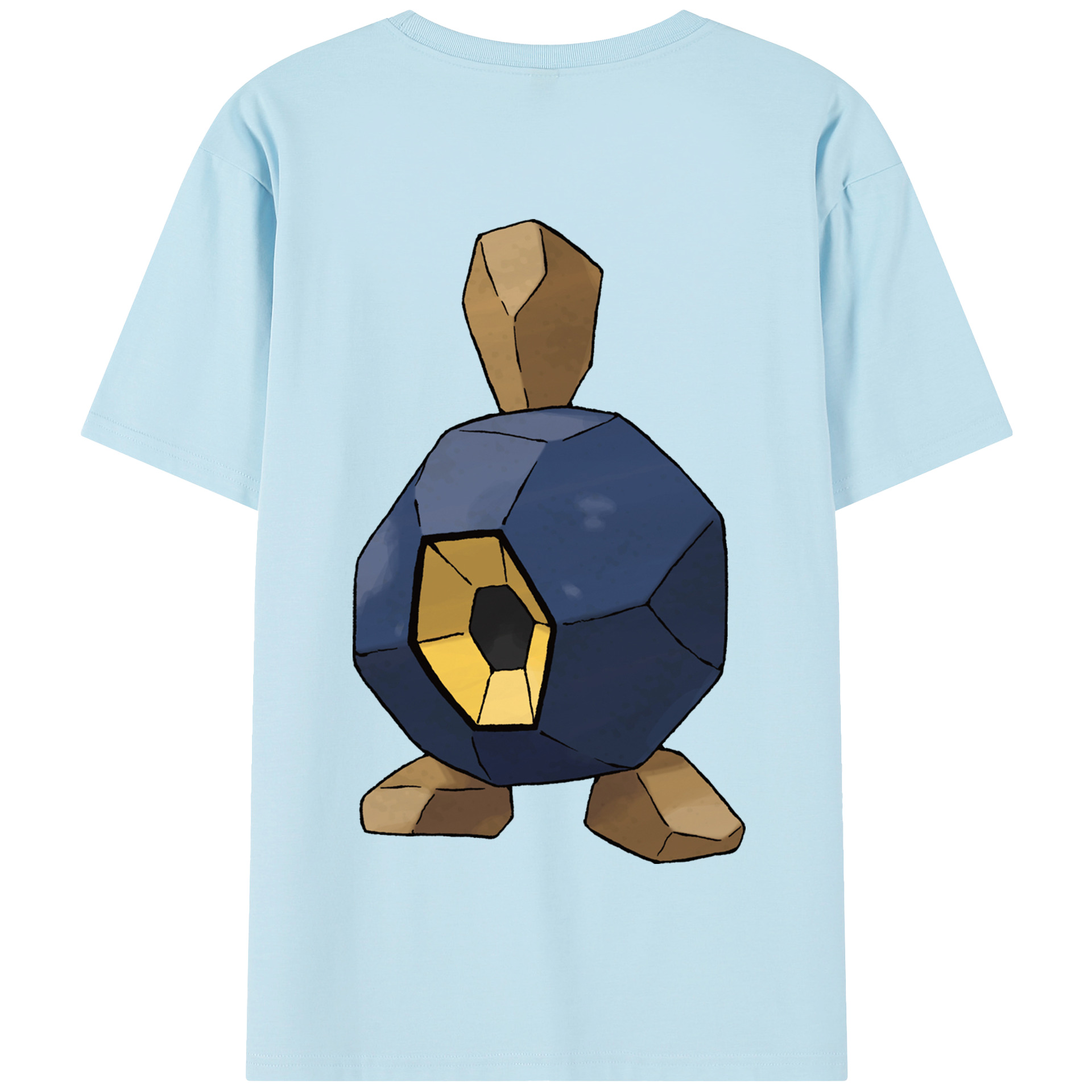 （画像用） ポケットモンスター Pokémon 綿100％半袖Tシャツ（背面プリント）